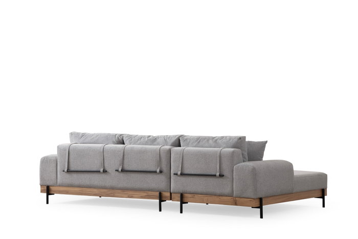 Atelier Del Sofa Eti Oak Left - Gris